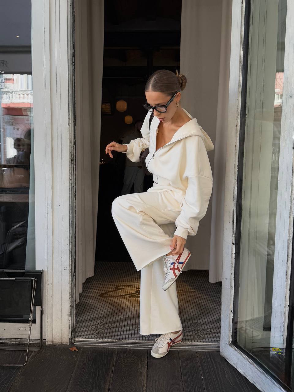 Штани палаццо вершкове масло