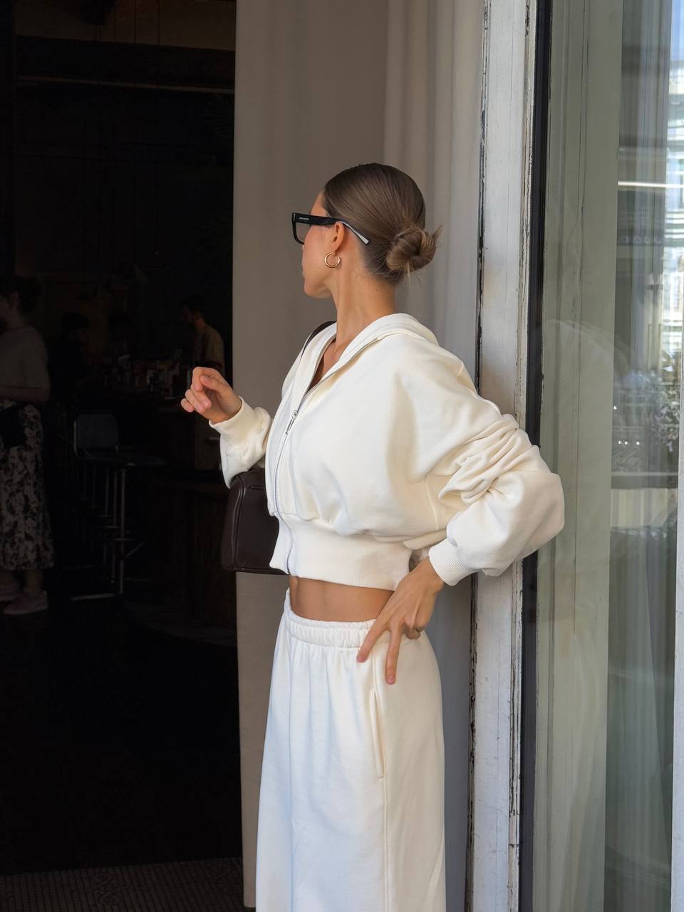 Штани палаццо вершкове масло