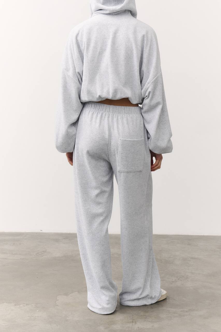 Костюм велюровий меланж