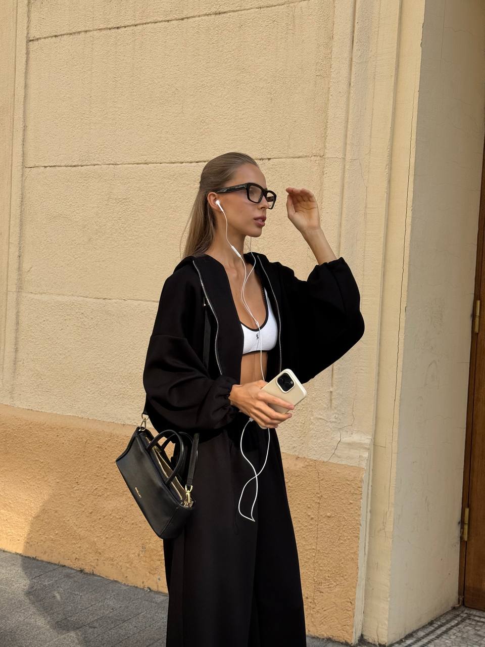 Зіп-худі чорний