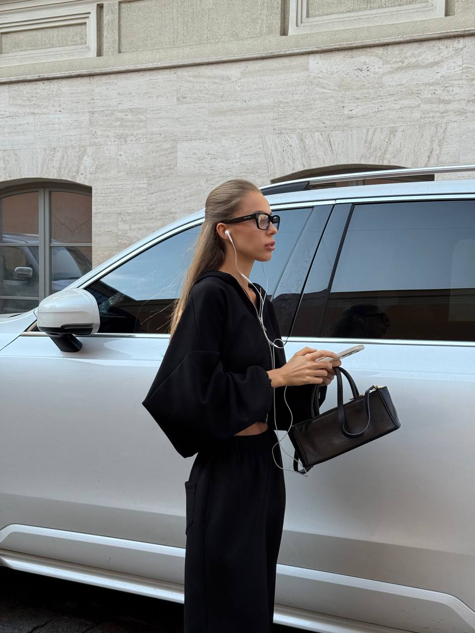 Зіп-худі чорний