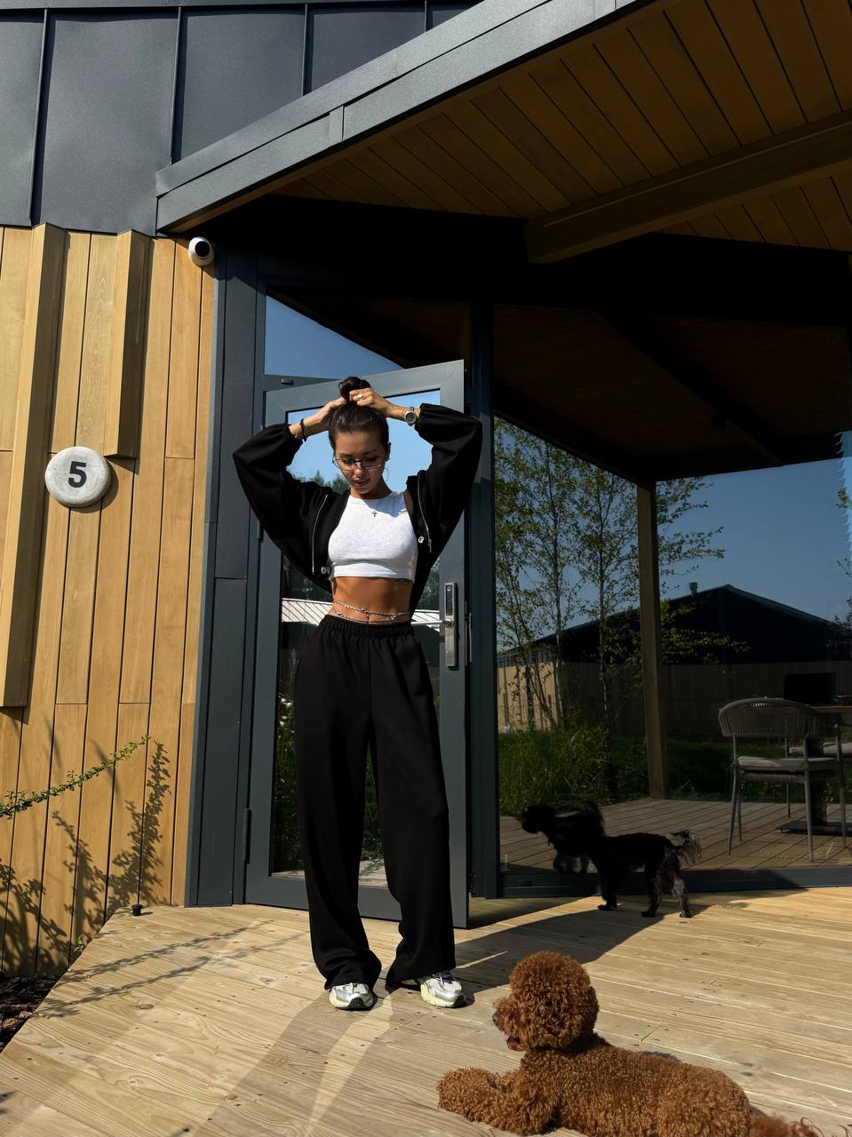 Зіп-худі чорний