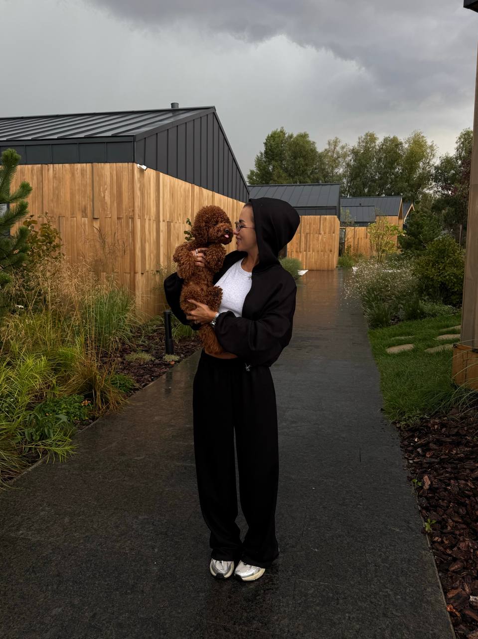 Штани-палаццо чорні