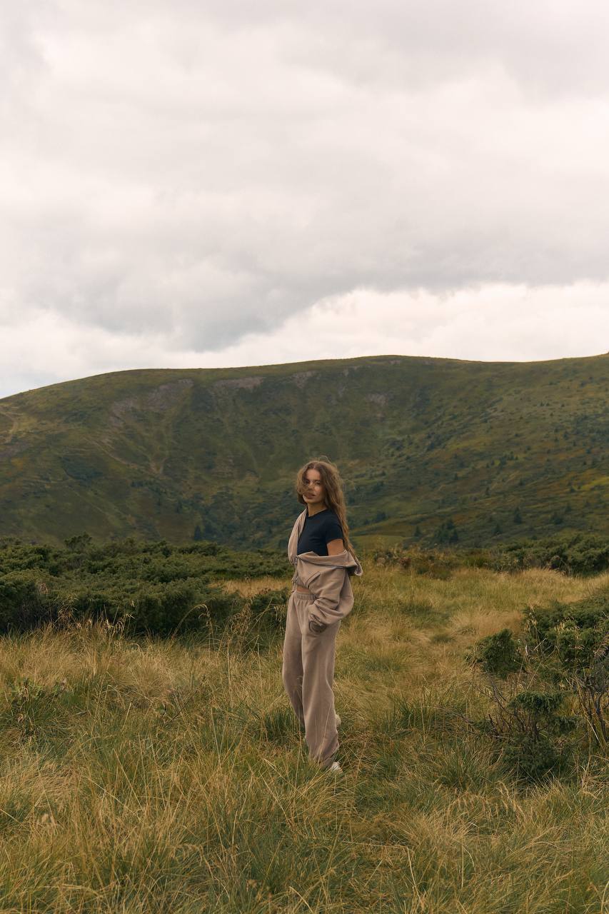 Штани палаццо мокко